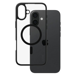 Etui CARE by PanzerGlass Flagship Urban Combat do MagSafe do iPhone 16 Plus, czarne
