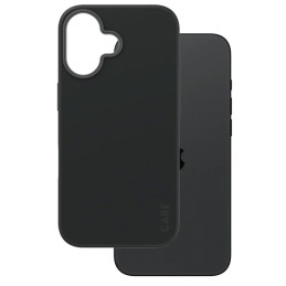 Etui CARE by PanzerGlass Fashion do MagSafe do iPhone 16, czarne