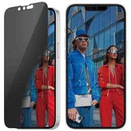 Szkło prywatyzujące PanzerGlass Ultra-Wide Fit do iPhone 16e/14/13/13 Pro