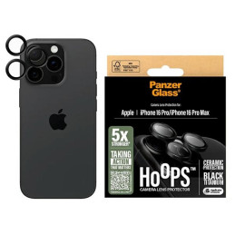 Szkło hartowane na obiektyw aparatu PanzerGlass Hoops Lens Protector do iPhone 16 Pro / 16 Pro Max