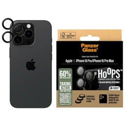 Szkło hartowane na obiektyw aparatu PanzerGlass Hoops Lens Protector do iPhone  16 Pro / 16 Pro Max