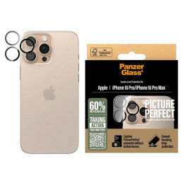 Szkło hartowane na obiektyw aparatu PanzerGlass PicturePerfect Lens Protector do iPhone 16 Pro / 16 Pro Max