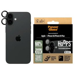 Szkło hartowane na obiektyw aparatu PanzerGlass Hoops Lens Protector do iPhone  16 / 16 Plus