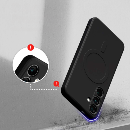 Etui Mercury MagSafe Semi-Silicone do iPhone 15 Pro, różowo-piaskowe