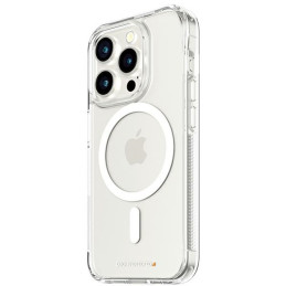 Etui antybakteryjne PanzerGlass HardCase MagSafe do iPhone 15 Pro, przezroczyste