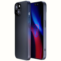 Etui 3MK Matt Case Pro do iPhone 15, czarne