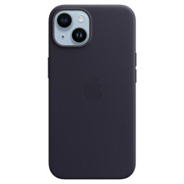 Etui Apple Leather Case MagSafe do iPhone 14 Plus atramentowe