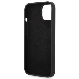 Etui Guess Silicone Triangle Logo do iPhone 14, czarne