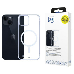 Ultralekkie etui 3MK Just20g MagCase do iPhone 14, przezroczyste