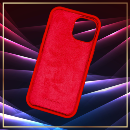 Etui Mercury Silicone do iPhone 13 Pro Max, czerwony/red