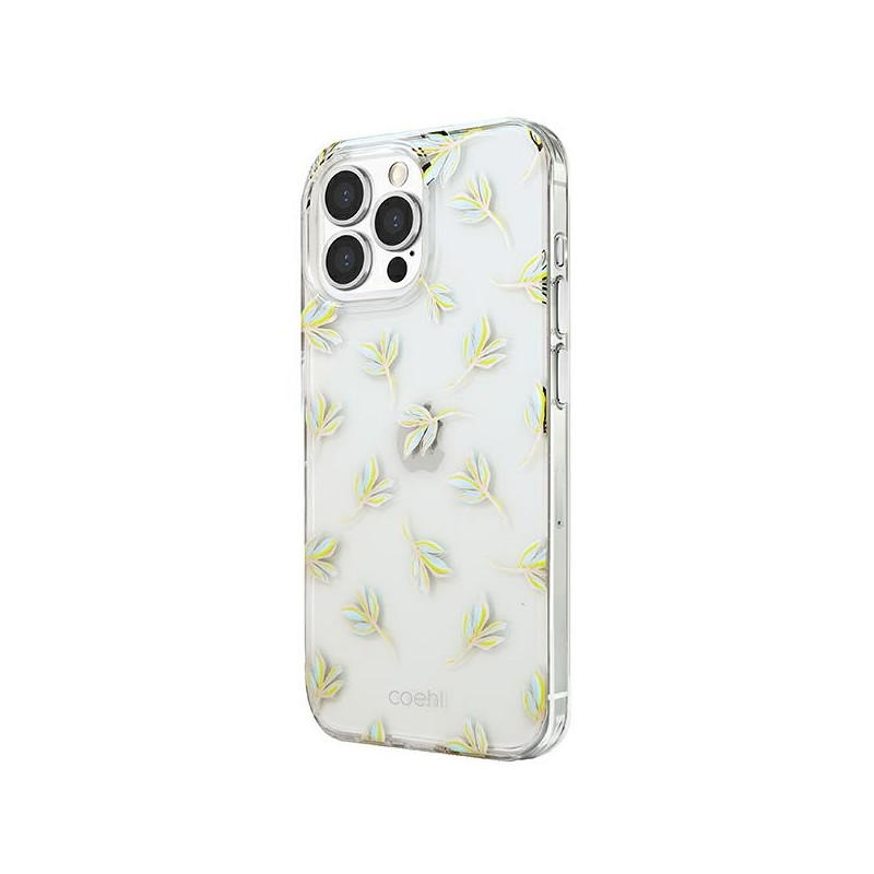 Etui UNIQ Coehl Fleur do iPhone 13 Pro Max, niebieskie