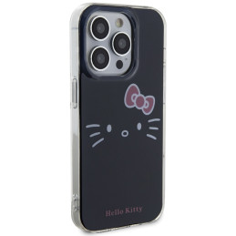 Etui Hello Kitty IML Kitty Face do iPhone 13 Pro / 13, czarne