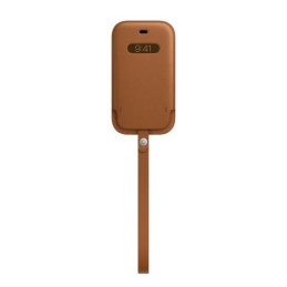 Etui Apple Leather Case do MagSafe do iPhone 12 mini brązowe