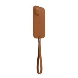 Etui Apple Leather Case do MagSafe do iPhone 12 mini brązowe