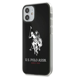 Etui US Polo Shiny Big Logo do iPhone 12 mini, czarne