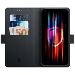 Etui 3MK Wallet Case do iPhone 12/12 Pro, czarne
