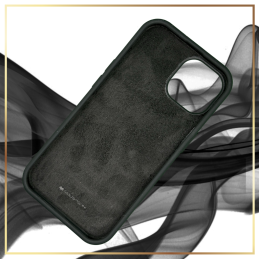 Etui Mercury Silicone do iPhone 12/12 Pro, czarne
