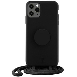 Etui Just Elegance PopGrip do iPhone 11 Pro czarne