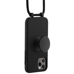 Etui Just Elegance PopGrip do iPhone 11 Pro czarne