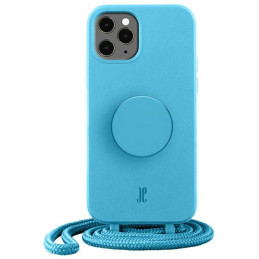 Etui Just Elegance PopGrip do iPhone 11 Pro niebieskie