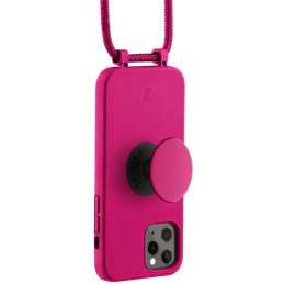 Etui Just Elegance PopGrip do iPhone 11 Pro różowe