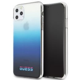 Etui Guess blue hard case California do iPhone 11 Pro niebieski