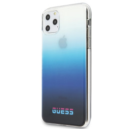 Etui Guess blue hard case California do iPhone 11 Pro niebieski