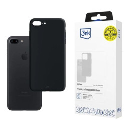Etui 3MK Matt Case do iPhone 7 Plus, czarne