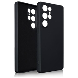Etui Beline Silicone do Galaxy S25+, czarne