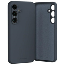 Etui Mercury Silicone do Galaxy S24 FE, granatowe