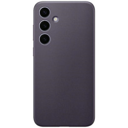 Etui Samsung Vegan Leather Case do Galaxy S24+ ciemnofioletowy