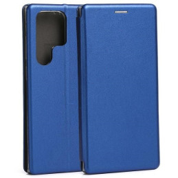 Etui Beline Book Magnetic do Galaxy S23 Ultra niebieskie