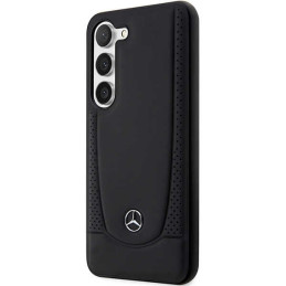 Etui Mercedes Leather Urban Line do Samsung Galaxy S23+, czarne
