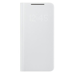 Etui Samsung LED View Cover do Galaxy S21+ jasno szare