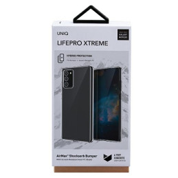 Etui UNIQ LifePro Xtreme do Galaxy Note 20, przezroczyste