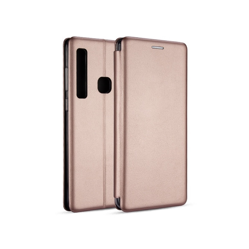 Etui Beline Book Magnetic do Galaxy Note 10 różowo-złote