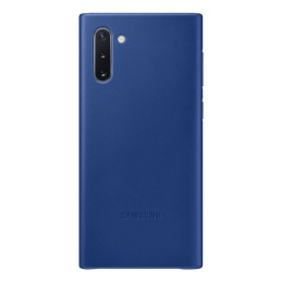 Etui Samsung Leather Cover do Galaxy Note 10 niebieskie
