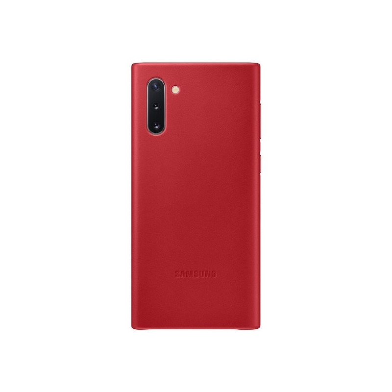 Etui Samsung Leather Cover do Galaxy Note 10 czerwone