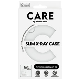 Etui CARE by PanzerGlass Fashion X-Ray do Galaxy A56 5G, przezroczyste
