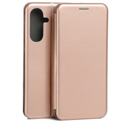 Etui Beline Book Magnetic do Galaxy A56 5G różowo-złote