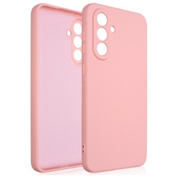 Etui Beline Silicone do Galaxy A56 5G różowo-złoty