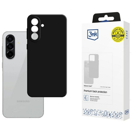 Etui 3MK Silicone Case do Galaxy A56 5G, czarne