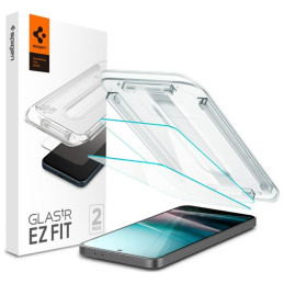Szkło do etui + Aplikator Spigen Glas.tR EZ Fit do Galaxy A36 5G, 2 sztuki