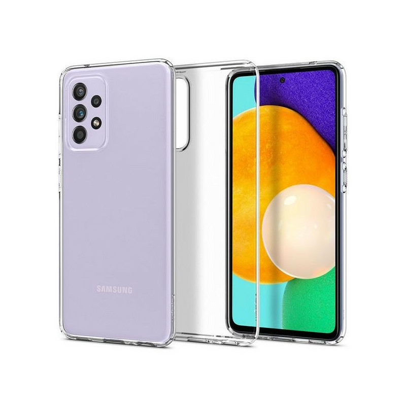 Etui Spigen Liquid Crystal Clear do Galaxy A72, przezroczysty