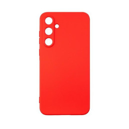 Etui Beline Silicone do Galaxy A55 czerwone