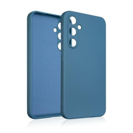 Etui Beline Silicone do Galaxy A55 niebieskie