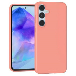 Etui Mercury Soft do Galaxy A55, jasnoróżowe
