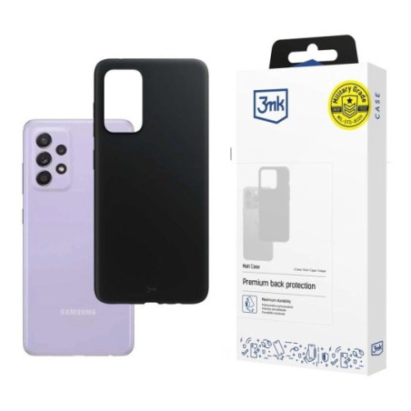 Etui 3MK Matt Case do Galaxy A52 4G/5G, czarne