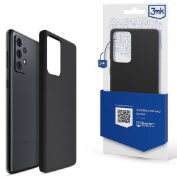 Etui 3MK Silicone Case do Galaxy A52 4G/5G, czarny/black