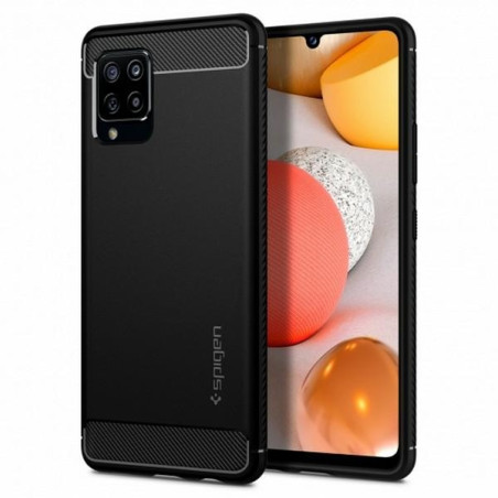 Etui Spigen Rugged Armor do Galaxy A42 5G, czarne